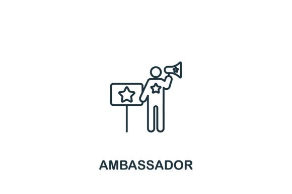 Ambassador Icon: A Versatile Graphic for Local Branding