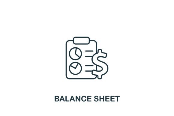 Balance Sheet Icon: A Versatile Graphic for Modern Publishers