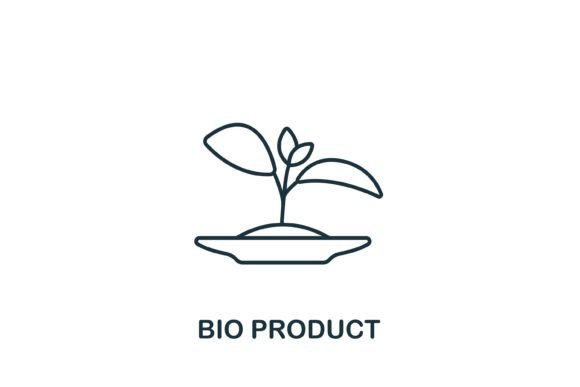 Bio Product Icon: A Versatile Graphics Asset for Local Brands