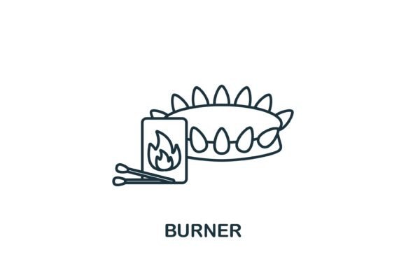 Burner Icon: A Versatile Graphic for Modern Branding
