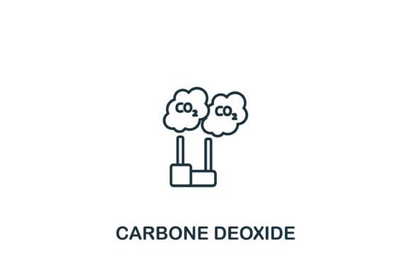 Carbone Deoxide Icon: A Versatile Graphic for Icons