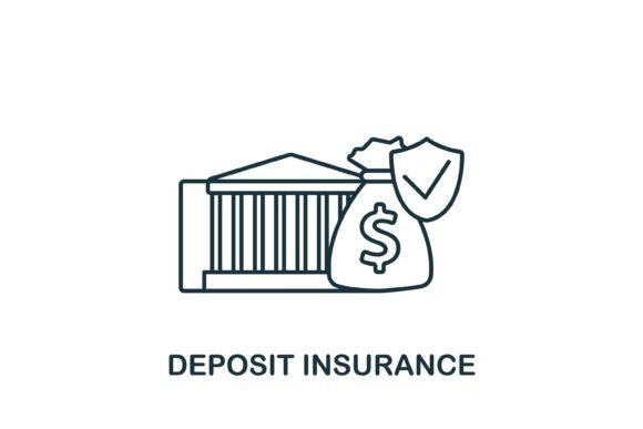 Deposit Insurance Icon: A Versatile Graphic for Handmade Creations