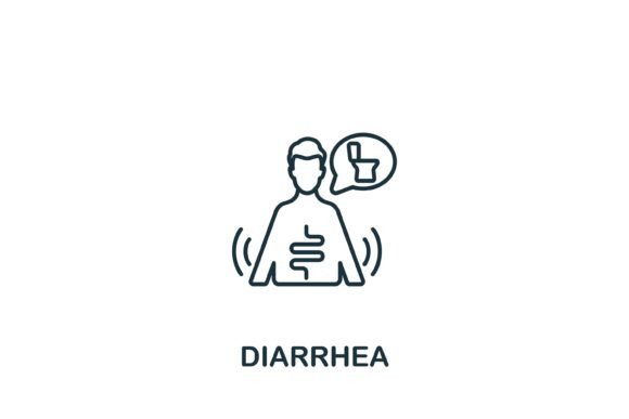 Diarrhea Icon: A Unique Addition to Graphics and Icons