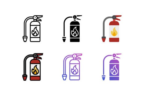 Extinghuiser Icon: A Versatile Graphic for Local Brands