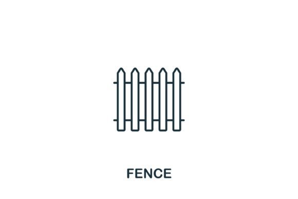 Fence Icon: A Versatile Graphics Asset for Modern Publishers