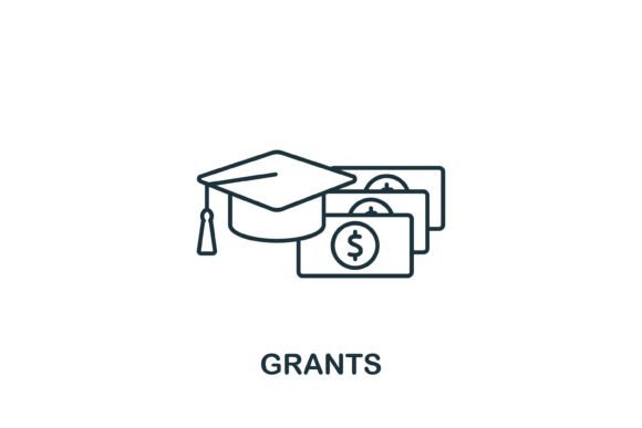 Grants Icon: A Versatile Graphic for Modern Design Projects