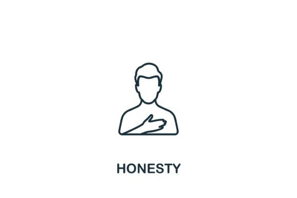 Honesty Icon: A Versatile Addition to Your Graphics and Icons Library