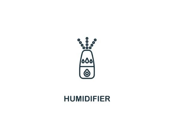Humidifier Icon: A Versatile Graphics Asset for Icons