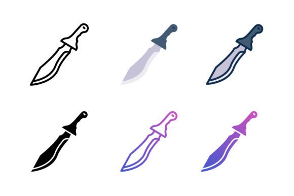 Knife Blade Icon: A Versatile Graphics Asset for Crafters