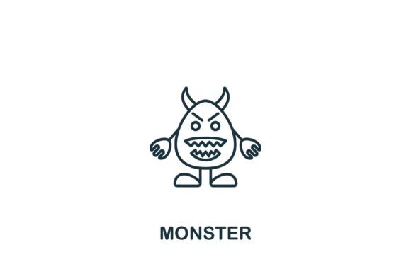 Monster Icon: A Playful Graphics Addition for Local Branding