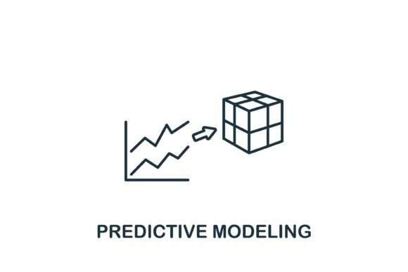 Predictive Modeling Icon: A Versatile Graphics Asset for Modern Publishers