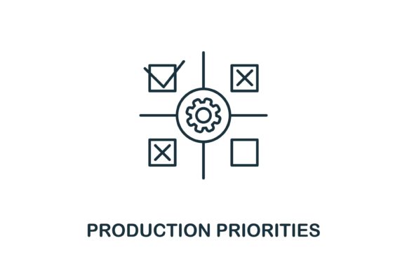 Production Priorities Icon: A Versatile Graphics Tool for Crafters