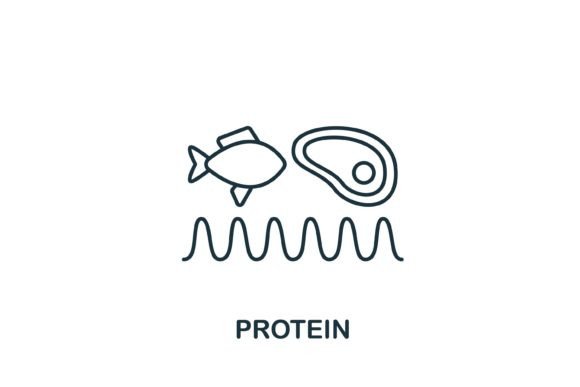 Protein Icon: A Versatile Graphic for Local Business Branding