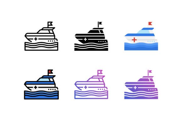 Rescue Boat Icon: A Versatile Graphics Asset for Sellers