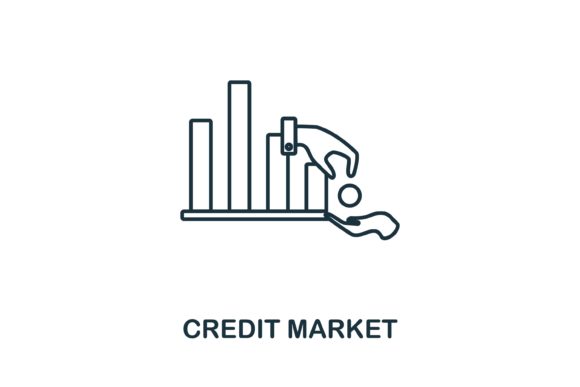 Reviewing Credit Market Icon for Modern Branding