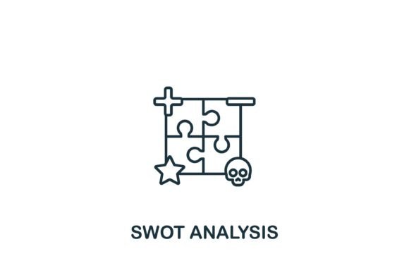 Swot Analysis Icon: A Versatile Graphics Asset for Designers