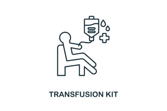 Transfusion Kit Icon: A Versatile Graphic for Handmade Creations